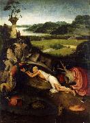 BOSCH, Hieronymus St Jerome (mk08) oil on canvas
